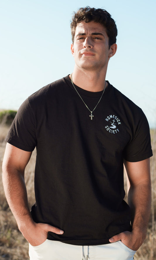 Homesick Society Black T-Shirt
