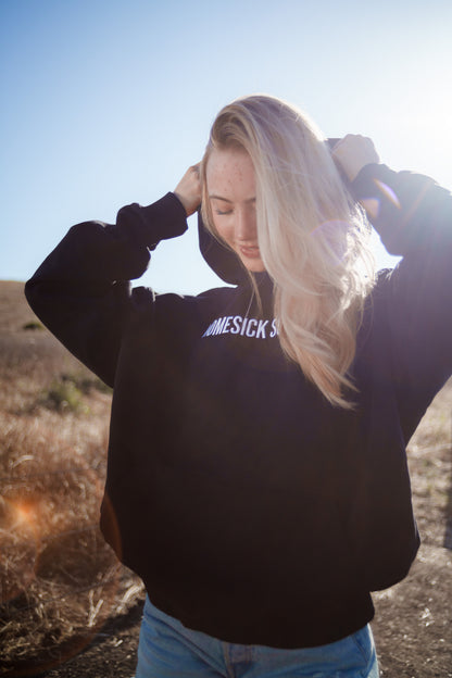 Long Way Home Black Hoodie