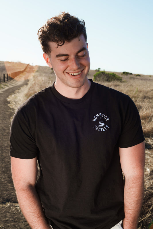 Homesick Society Black T-Shirt