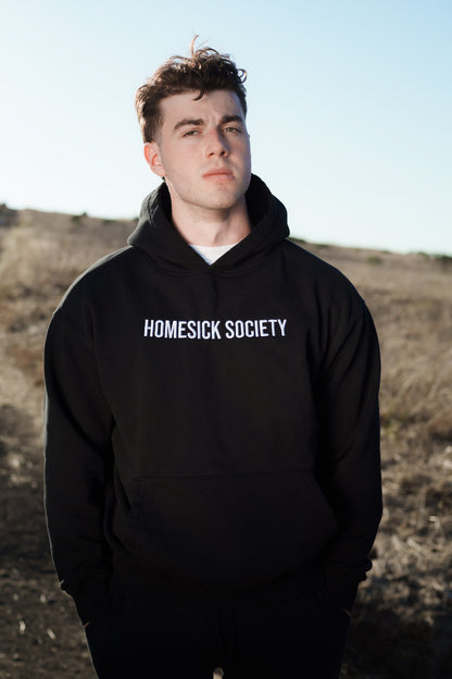 Long Way Home Black Hoodie