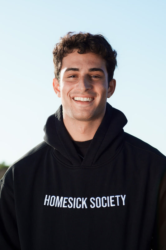 Long Way Home Black Hoodie